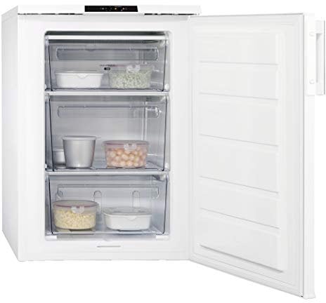 AEG ATB49E1AW Mini Congelatore Verticale, Altezza 85 cm, Capienza 90 L, Bianco