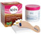 Veet Zuckerpaste Vanilleblüte zur Haarentfernung von Gesicht & Körper, 1 x 250 ml inkl. Holzspatel & Stoffstreifen, Veet Sugaring