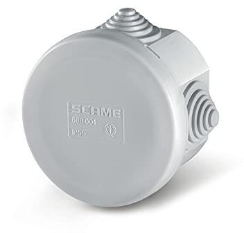 Poly Pool PP8210 Round Junction Box, Wall, Internal Size ø 65x40 mm