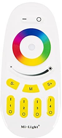 Miboxer Milight Controller MiLight 2.4G 4 Zone TOUCH Fernbedienung FUT096 RGB+CCT für LED Produkte