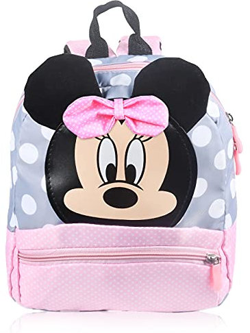 FGen Zainetto Minnie Disney, per Bambini, 3D Ragazzo per Scuola (rosa)
