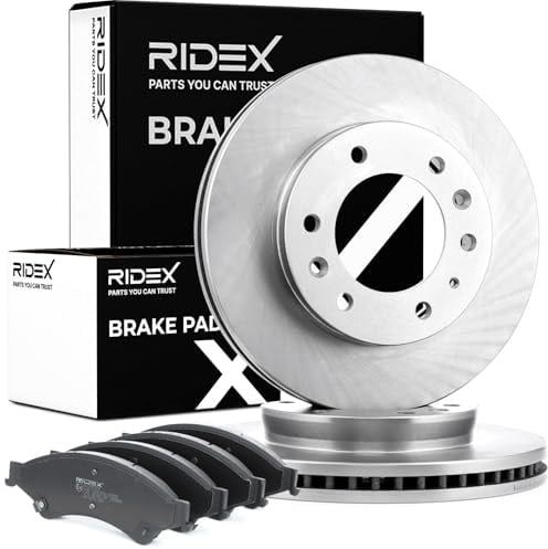 RIDEX Bremsenset Vorne 302mm Bremsscheiben und Bremsbeläge für FORD RANGER (TKE) Belüftet