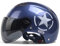 MRDAER Open Face Motorrad Halbhelm ECE Approved Retro Style Radfahren Motorrad Cruiser Helm Gewicht Atmungsaktiv Retro Radkappe (54-62cm)