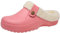 ChayChax Femme Hiver Sabots Fourrées Homme Pantoufles Chaud Peluche Chaussons Maison Imperméables Chaussures de Jardin Intérieur et Extérieur, Rose, 42/43 EU
