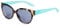 EYEGUARD Bifocal Reading Sunglasses for Women, UV400 Protection Outdoor Glasses with Brown Tortoiseshell Frame/Metal decoration Sunreaders(Green,+1.00 Magnification)