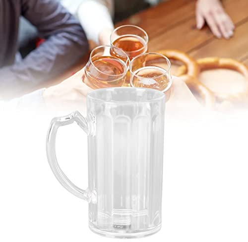 LANTRO JS 500 ML Chope à bière, Mug personnalisé Verres à pinte avec poignée Coupe du monde Grande capacité Chope