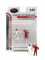 AMERICAN DIORAMA- Voiture Miniature de Collection, 76452, White/Red