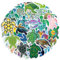 cobee Sea Turtle Stickers,50 Stück Meeresschildkröten Aufkleber Bunte Ozean Aufkleber Wasserfeste Sommer Meeresschildkröten Aufkleber für Kühlschrank, Wasserflaschen, Laptop, Gepäck, Skateboard