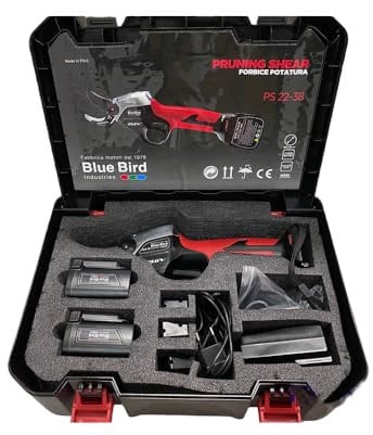 FORBICI FORBICE CESOIE A BATTERIA POTA POTATURA 2 BATTERIE PS 22-38 BLUE BIRD