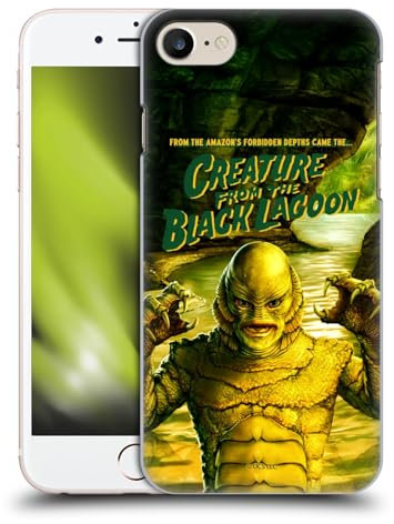Head Case Designs Offizielle Universal Monsters Aus Dem Amazonas Creature from The Black Lagoon Harte Rueckseiten Handyhülle Hülle Huelle kompatibel mit Apple iPhone 7/8 / SE 2020 & 2022