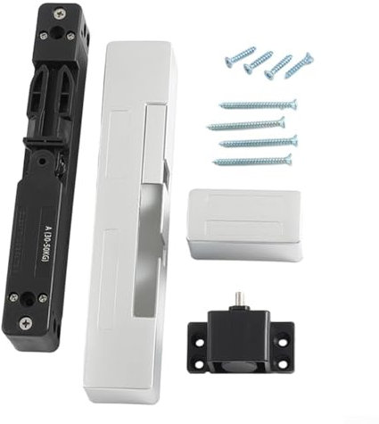 Ferme-porte silencieux, très résistant, ouverture plate vers l'extérieur, amortisseur amortisseur