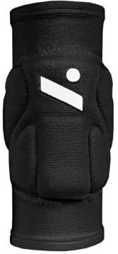 ninesquared - Rodilleras de voleibol protectoras transpirables, elásticas, unisex, negras, 1 par