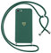 Oelrstfe Coque pour iPhone 8/iPhone SE 2020/iPhone 7/SE 2022 avec Cordon de Collier Étui Housse Souple Silicone avec Motif Coeur et Portable Lanyard Réglable Antichoc Anti-Chute Bandoulière Case,Vert