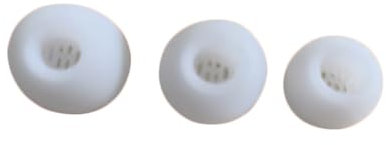 6PCS Replacement Eartips Earphone Silicone Case For Huawei Freebuds 5i/6i Covers Rubber Ear Caps Cushion Eartips Earphones Accessories (White)