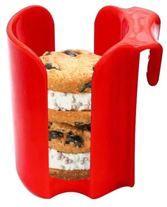 Cookie Holder - Cookie Hanger for Drinking Glass | New Creative Cookie Rack, Creative Hanging Container Storage, Table Ornament for Cookie Rack