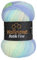 Wollbiene Batik Fine 100 Gramm Wolle mit Farbverlauf mehrfarbig Multicolor Strickwolle Häkelwolle (5010 blau grün aqua)