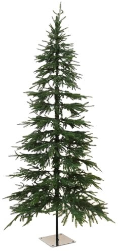 VIVANNO Tannenbaum Weihnachtsbaum künstlich schmal PINSAPO 210 cm