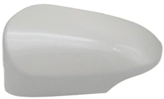 Für Toyota für Yaris 2012-2019 Außerhalb Rückspiegel Abdeckung Seite Spiegel Shell Gehäuse(Pearl white left)