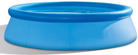 Blissbuilt Aufblasbarer Pool für Kinder und Erwachsene,Planschbecken groß Easy Set Pool,Schwimmbecken Garten für Sommer,Pannensicherer aufblasbarer tragbarer Außenpool blau,183cmX51cm