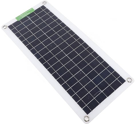 Haofy Solarbetriebene, Geräuscharme 10 W 12 V Tauchbrunnenpumpe für den Außenbereich, Solarpanel-Pumpe 800 L/h für Solarbrunnen, Schwimmbad-Recycling [monokristallines Silizium, ABS]