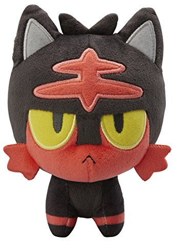 Pokemon-Center Original-Pokemon-Puppe Litten / Flamiau (Pokemon Sun & Moon)