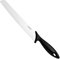 Fiskars Couteau à pain à lame dentelée, Dureté: HRC53, Plastique/Acier inoxydable, Longueur de la lame: 23 cm, Noir/Acier, Essential, 1023774