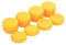 Lot de 8 pcs analogique Manette surélevé antidérapante pouce bâton Grips Sticks analogiques Joystick Cap Housse pour PS4, PS3, Switch Pro, Xbox One, Xbox 360, Wii U, PS2 Controller (Jaune)