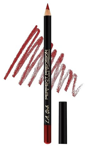 L.A. Girl PERFECT PRECISION LIPLINER, Reddish GP720 - Rich Colour Lip Pencil for Defining, Lining and Shaping Lips - Smooth, Long-Lasting, Easy to Apply