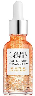 Physicians Formula - Skin Booster Vitamin Shot Brightening - gesichtspflegendes Serum - für strahlende und leuchtende Haut - mit Vitamin C, Lakritze und Vitamin B3 - 30 ml