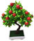 strimusimak Künstlicher Obstbaum, Dekoration für Bühne, Garten, Hochzeit, Party, Requisiten, Bonsai-Ornament