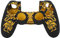 Bewinner Silikon Cover für PS4-Controller, Gelb, Silikon, rutschfest, Personalisierbar