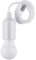 Bombilla LED con cordón de tracción, funciona con pilas, para colgar al aire libre, lámpara de noche para armario, dormitorio, escaleras, niños, habitación, patio, camping, multicolor (blanco)