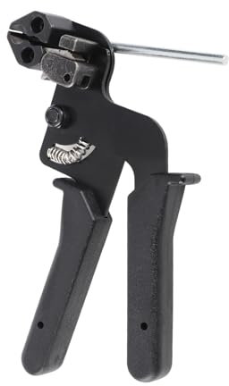 Cable Tie Gun, Heavy Duty Automatic Tensioning & Cutting Tool with Stainless Steel Components - Durable Fastening Tool for Industrial Use