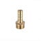 TopHomer BSP Hose Connector Brass Pipe Fitting 12mm Barb x G1/2 Male, Hose Barb Tail Male BSP Thread Connector Joint Copper Coupler Adapter