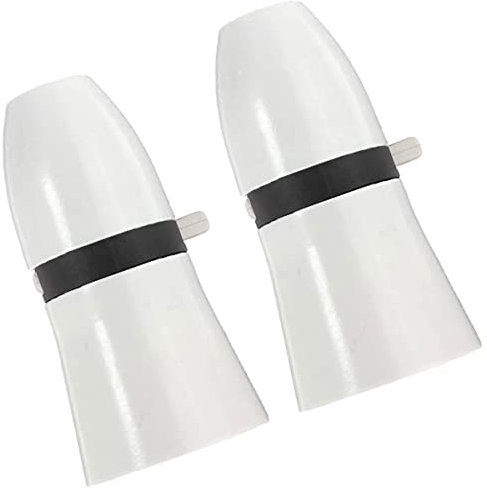Suerisome 2 Pack B22 Standard Switch Light Lamp Holder Socket Bayonet Cap Fitting Switch Lamp Bulb Holder for Pendant Lamp Ceiling (White)