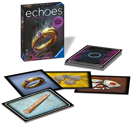 Ravensburger Echoes The Cursed Ring Audio Murder Mystery Game für Erwachsene und Kinder ab 14 Jahren
