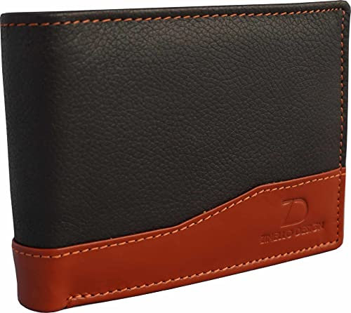 Zinello Design Portefeuille Homme Cuir - Porte Carte RFID - Cadeau Fils avec Message Personnalisé - Porte Monnaie Français Premium - Coffret Cadeau Anniversaire Fête des Pères