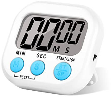 Klein Time Timer, Timer Digital mit Magnetisch und Stehen für Kinder, Digitaler Küchentimer für Schule,Küche,Sport,Gym