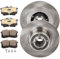 STARK SKBK-10991854 Bremsenset Hinten 270mm - Bremsen Set mit Bremsscheiben und Bremsbeläge Satz