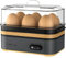 Evoloop - Olla de huevos rápida eléctrica, capacidad de 6 huevos, suave, mediano, hervida, cazador furtivo para huevos con apagado automático, sin BPA