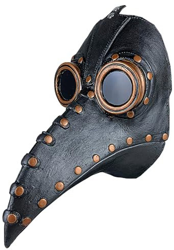 Steampunk Gasmaske | Latex Premium Qualität | Einheitsgröße Erwachsene | Kostüm | Halloween Party und Karneval | OriginalCup®