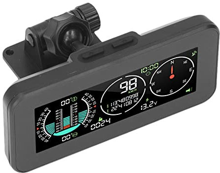 HUD-Display, ABS + PC Universal Smart HUD-Display Dual-Signal-LCD-Bildschirm Hitzebeständig