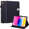 GoodcAcy Case for Amazon Fire HD 8 (2015/2016/2017/2018) Tablet, Premium Leather Business Cover with Auto Wake/Sleep Function Cover for, Black