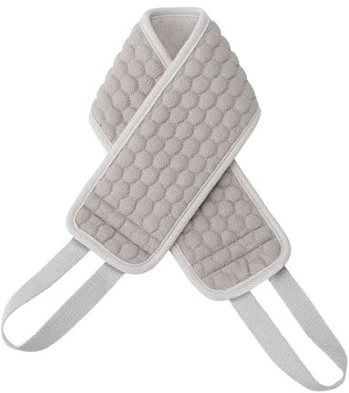 1 estropajo para la espalda, para la ducha, para el baño, la espalda, la espalda, para hombres y mujeres (gris)