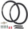 20 x 1,75/2,125 Fahrradschlauch AV32 mm Schrader-Ventil Kompatibel mit 20 x 1,75 20 x 1,95 20 x 2,10 20 x 2,125 Fahrradreifen 20 Zoll Fahrradschlauch mit Reifenhebern 2 Stück