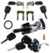 YUCKMZ Serrure d'allumage et Serrure de Porte avec 8 clés Compatible avec Citroen C1 / 107 / Aygo 9170.Y8+N0501412/N0502200