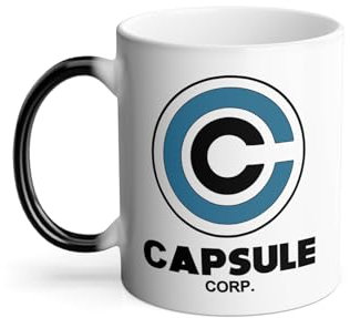 Mug Thermo-réactif Tasse Magique - Capsule Corp. Geek Jeux Video Serie Film - 325 ml