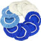 10 Pcs 10 INCH Bonnet Polisher Polish Pad Polishing Buffling Polishing Pads Car Wax Cover Kit Car Polishing Bonnets Replacement Car Polishing Mop