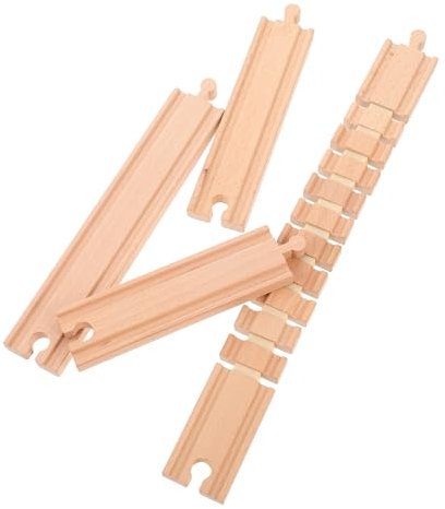 Vaguelly Eisenbahnschienen-erweiterungsset Jungen- Und Mädchenspielzeug Holzeisenbahnschienen Jungen- Und Mädchenspielzeug Eisenbahnschienenspielzeug