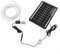 FACULX Pompa solare per fontana, pannello da 6 W 9 V con pompa sommergibile da 12 V, portata 240 l/h, per laghetti, giardini, acquari con filtro da 2 m